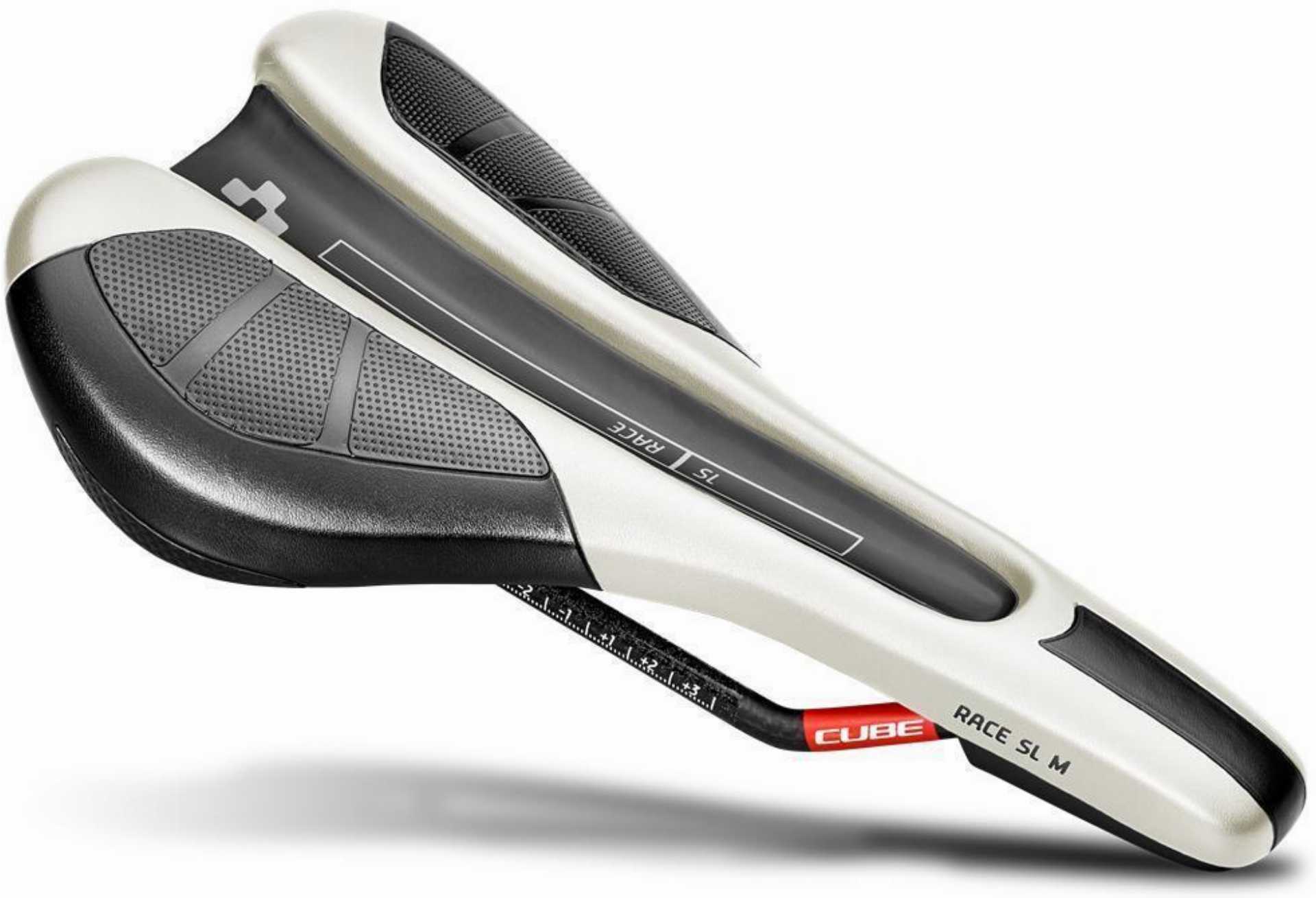 Cube Race SL Sattel white - S (135 mm)