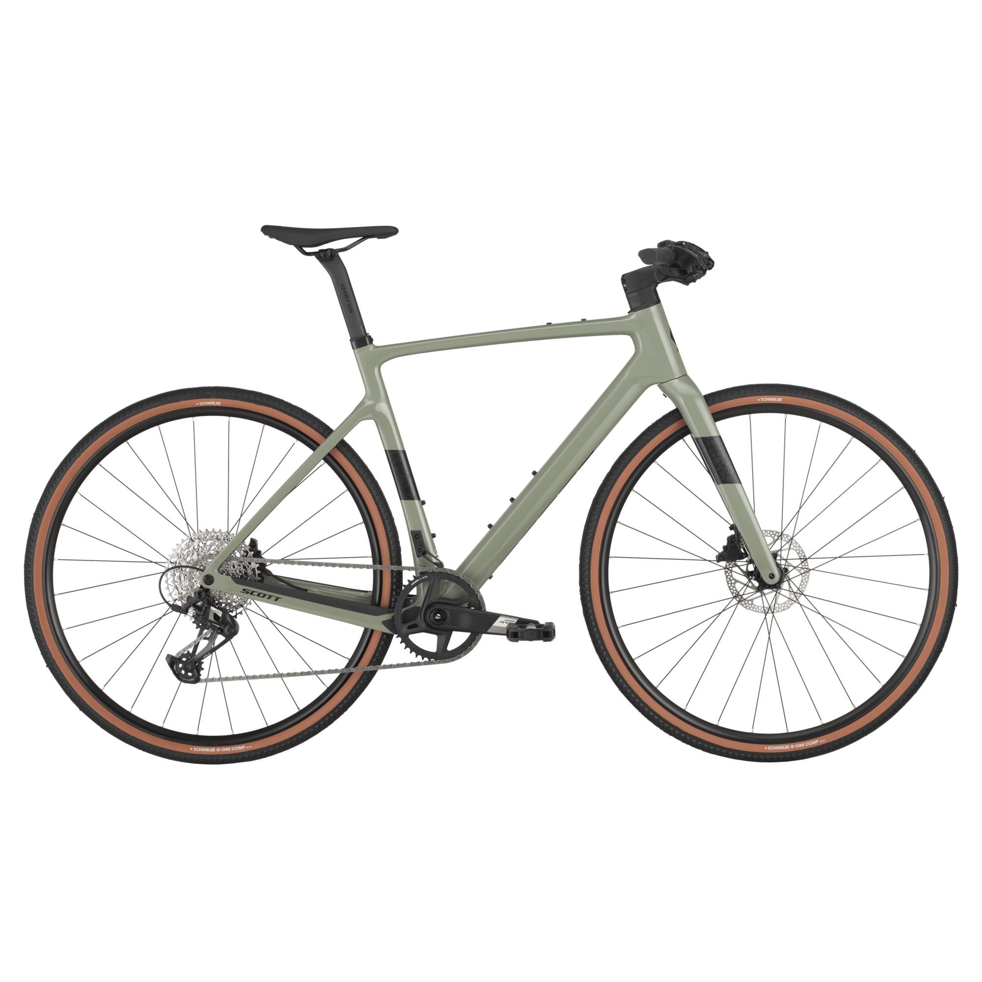 Scott Metrix 10 Fitnessbike Diamant 28" undergrowth green - L/56 cm