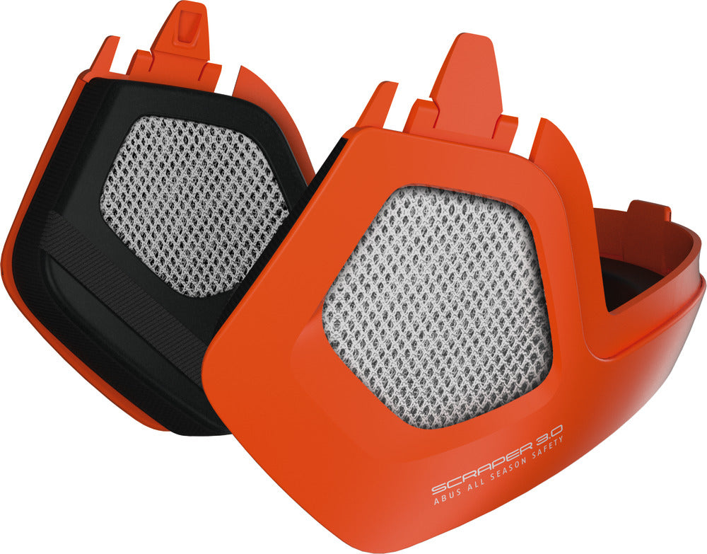 Abus SCRAPER 3.0 Winterkit Helm signal orange - L