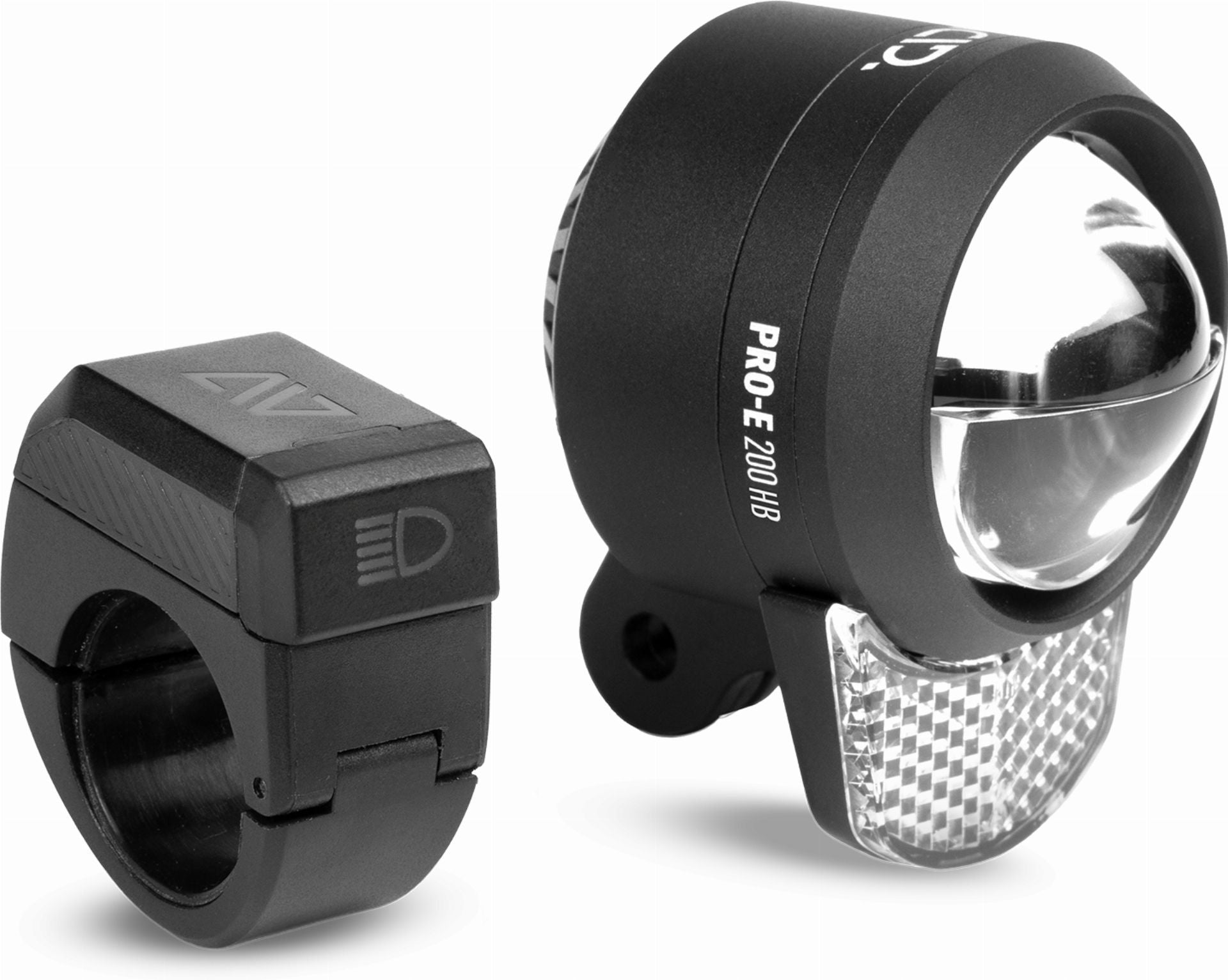 Acid E-Bike Frontlicht PRO-E 200 High Beam X-Connect black – Biketech24