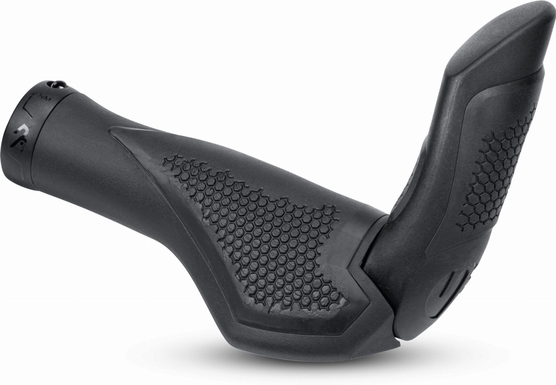 CUBE Natural Fit Griffe COMFORT Bar Ends Medium black ́n ́grey - L
