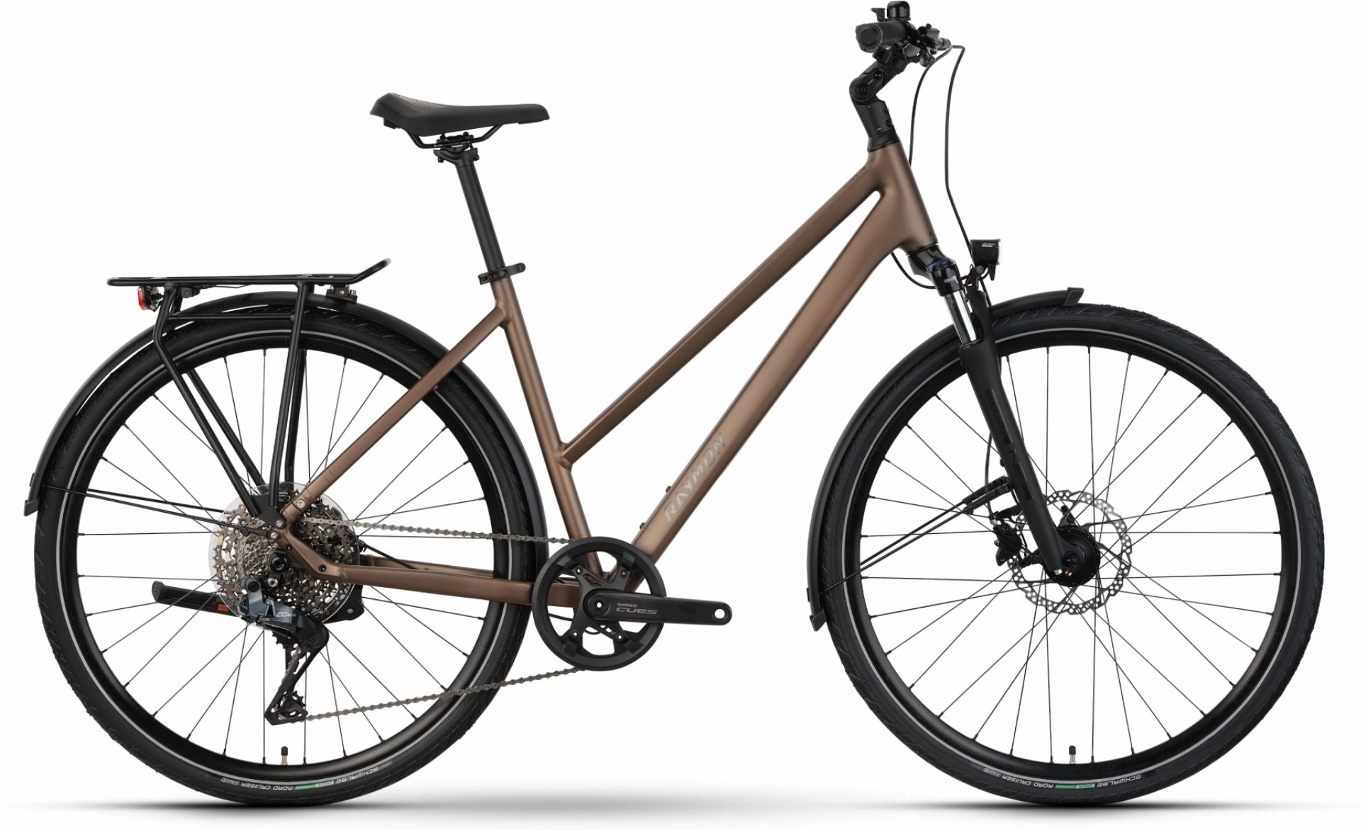 raymon trekkingrad herren Raymon Zayn Auto Trekkingrad Trapez 28" mushroom – Biketech24