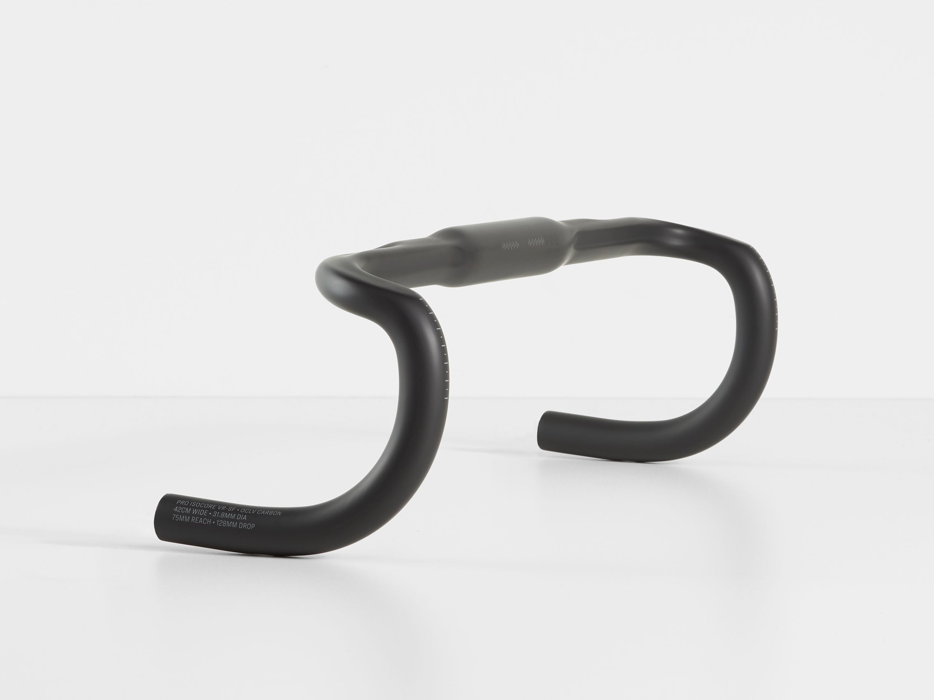 Bontrager Pro IsoCore VR-SF 4° Rennradlenker 31,8 mm Carbon black - 440 mm/460 mm