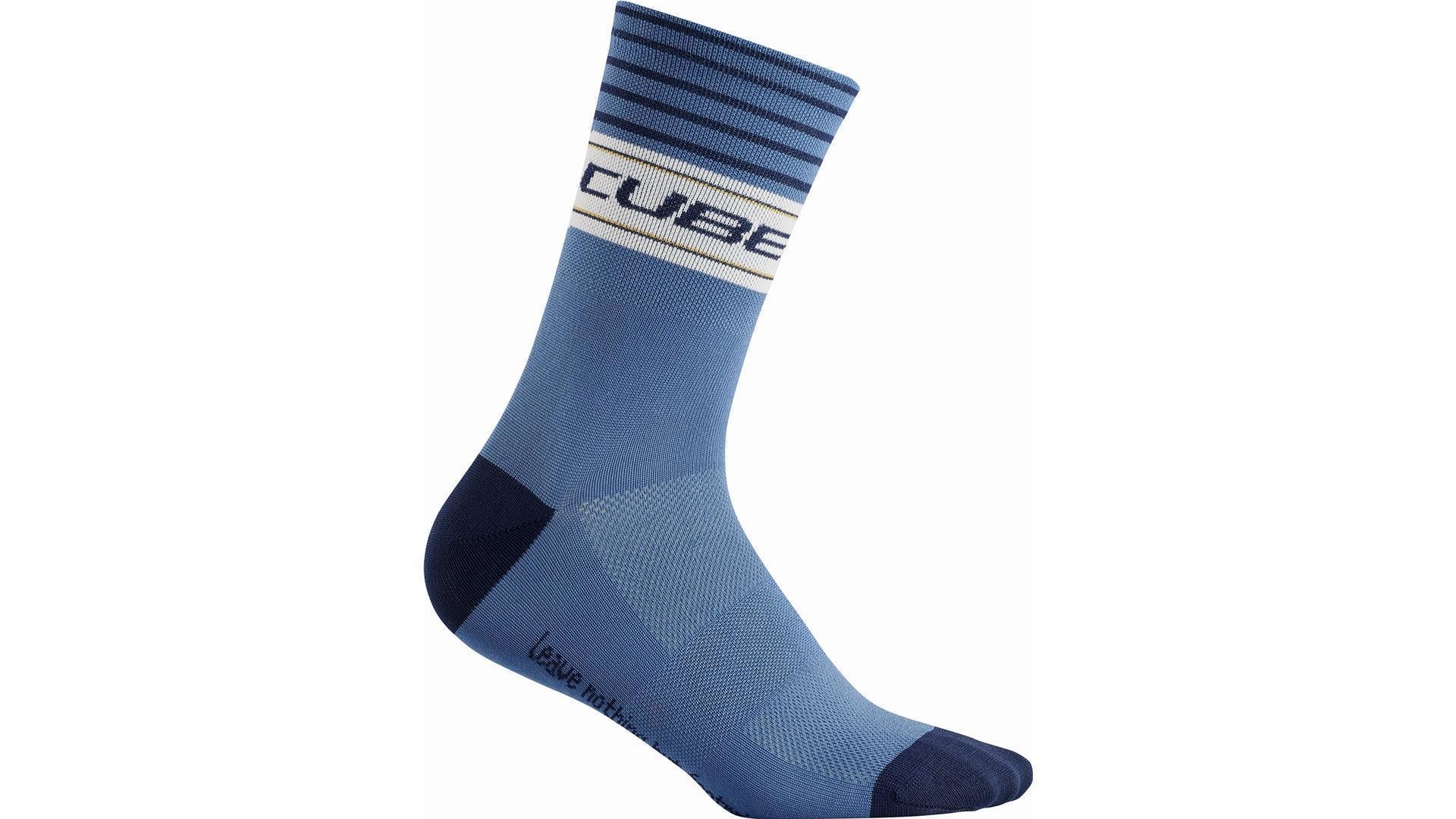 Cube Socke High Cut Blackline blue - 40-43
