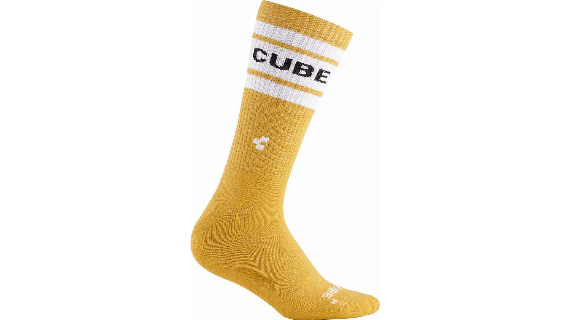 Cube Socke After Race High Cut yellow - 44-47