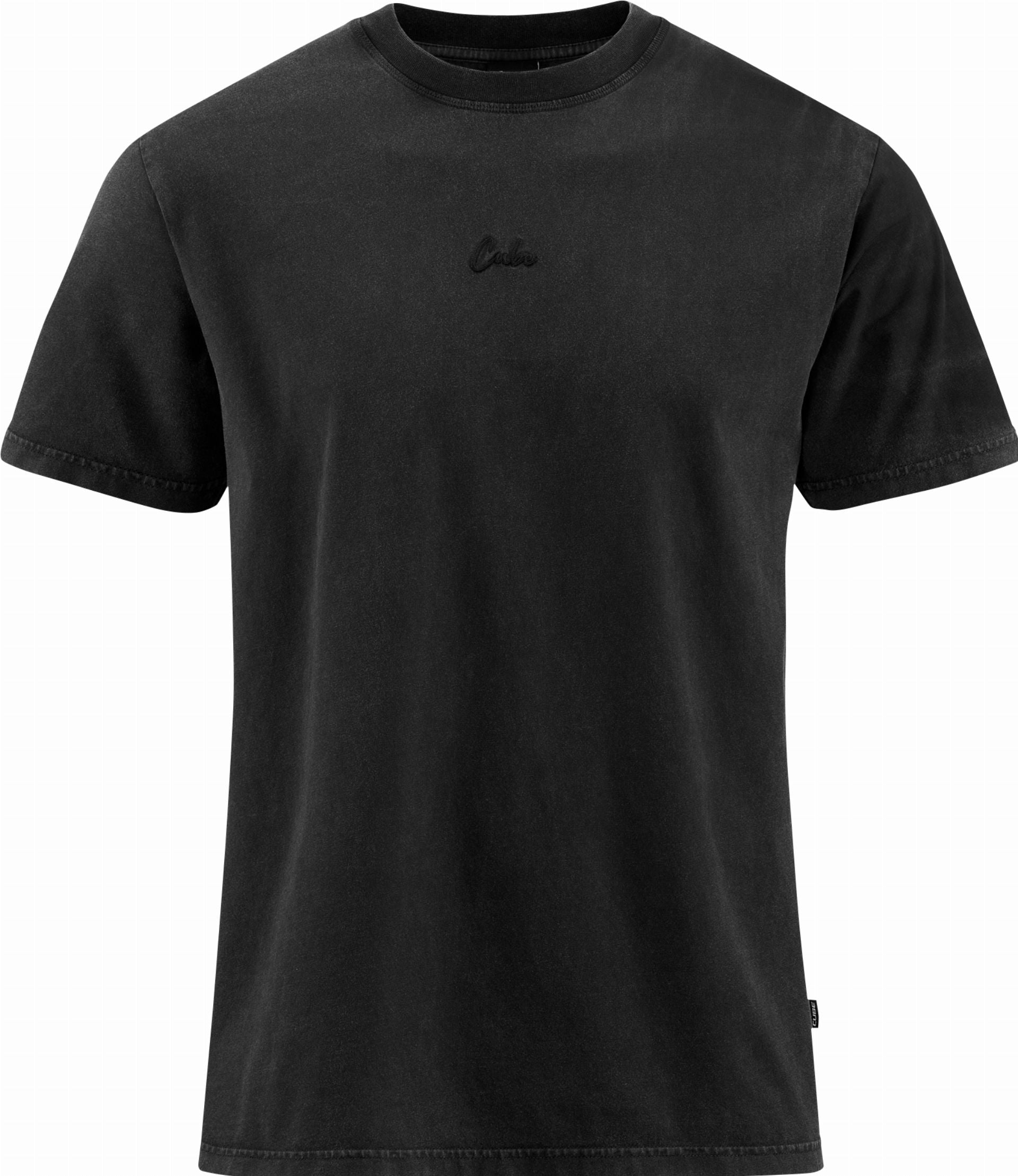 Cube Organic T-Shirt Script GTY Fit washed black - XS
