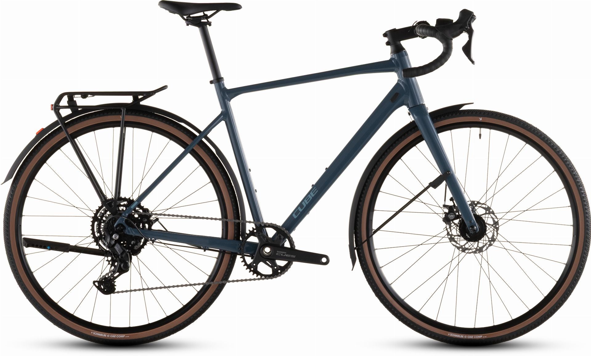 Cube Nuroad One FE Gravelbike Diamant 28" grovegreen ́n ́black - L