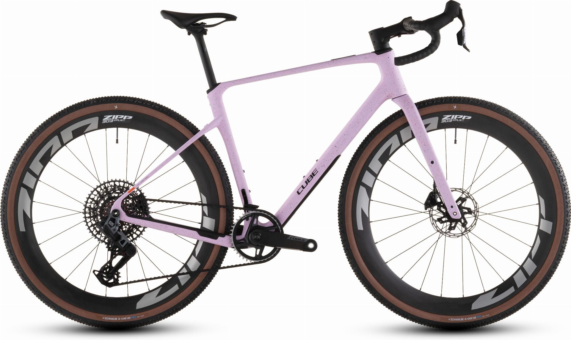 Cube Nuroad C:62 SLX Gravelbike Diamant 28" rhodonite ́n ́orange - M