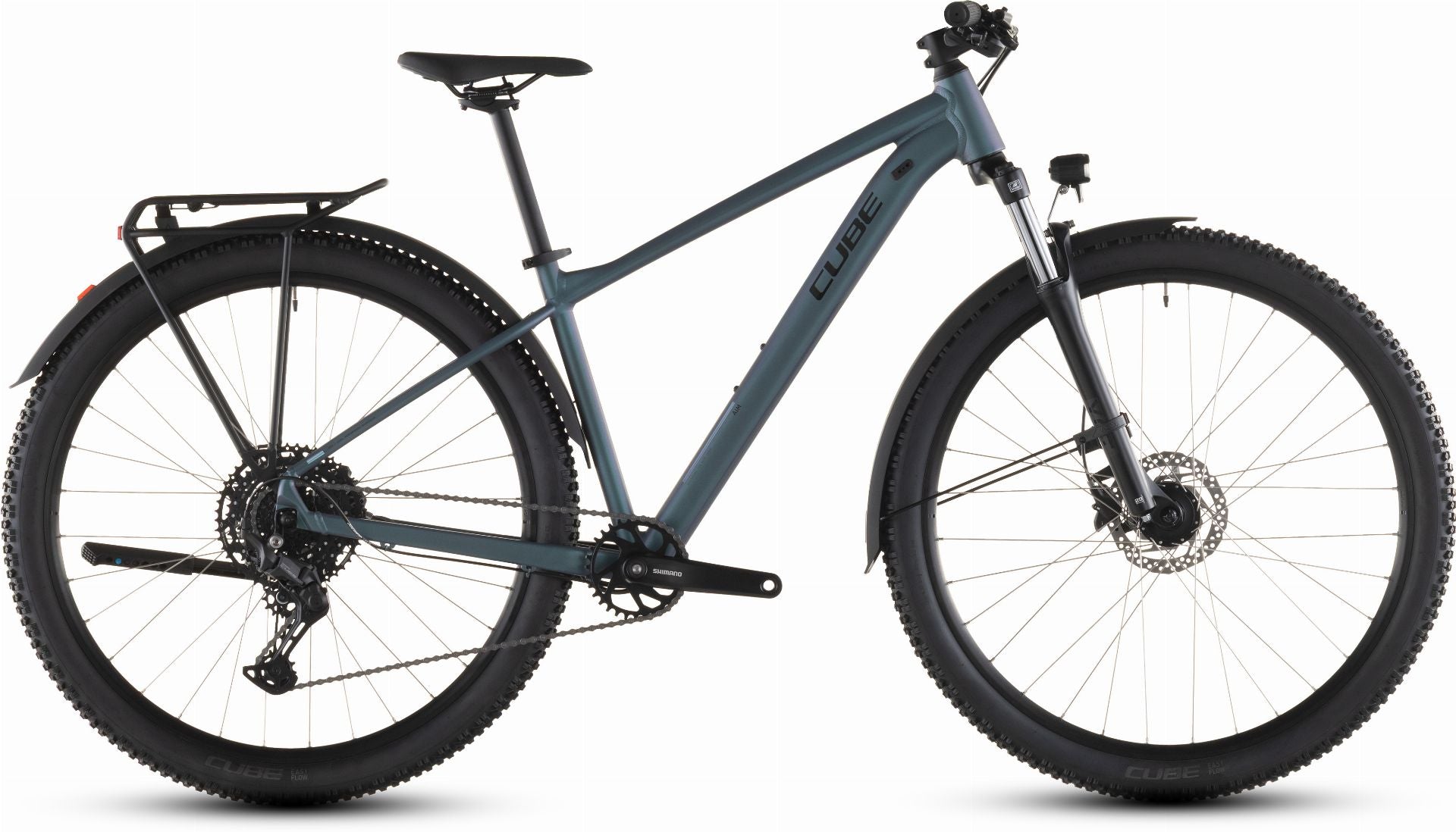 Cube Aim Pro FE MTB-Hardtail Diamant smaragdgrey ́n ́prism - S