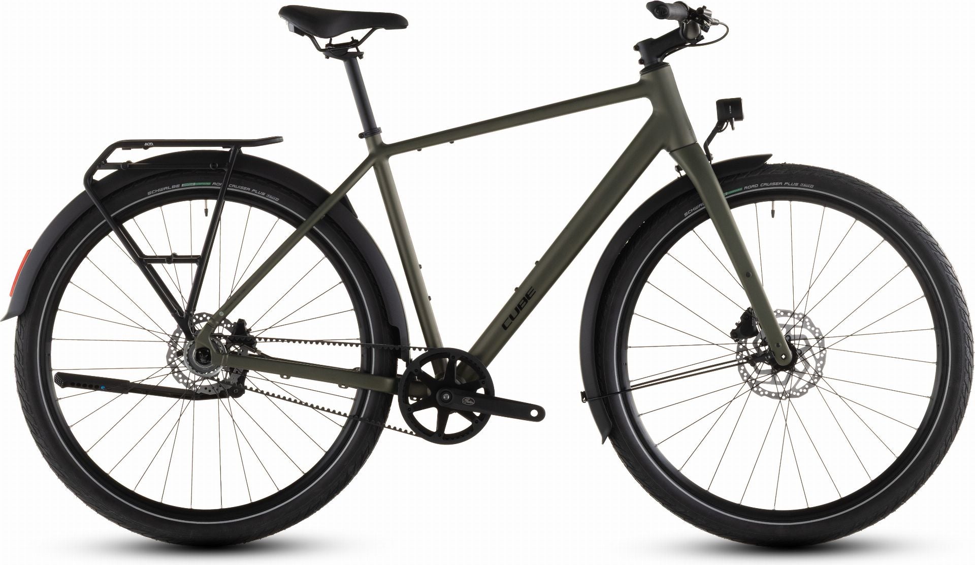 Cube Editor One FE Cityrad Diamant 28" reedgreen ́n ́black - 58 cm