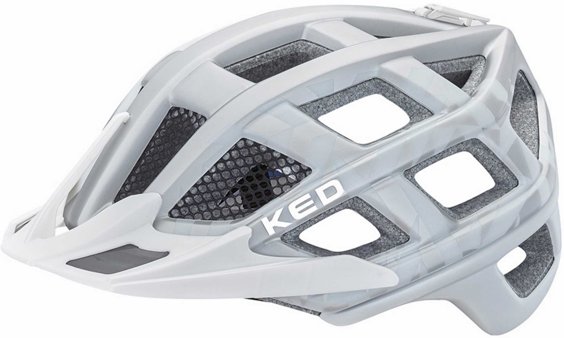 KED Crom Helm silver pearl matt - XL/ 60-64cm