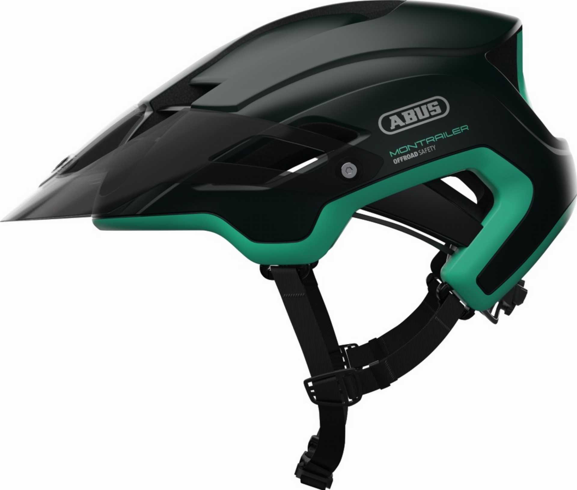Abus Montrailer Helm smaragd green - L