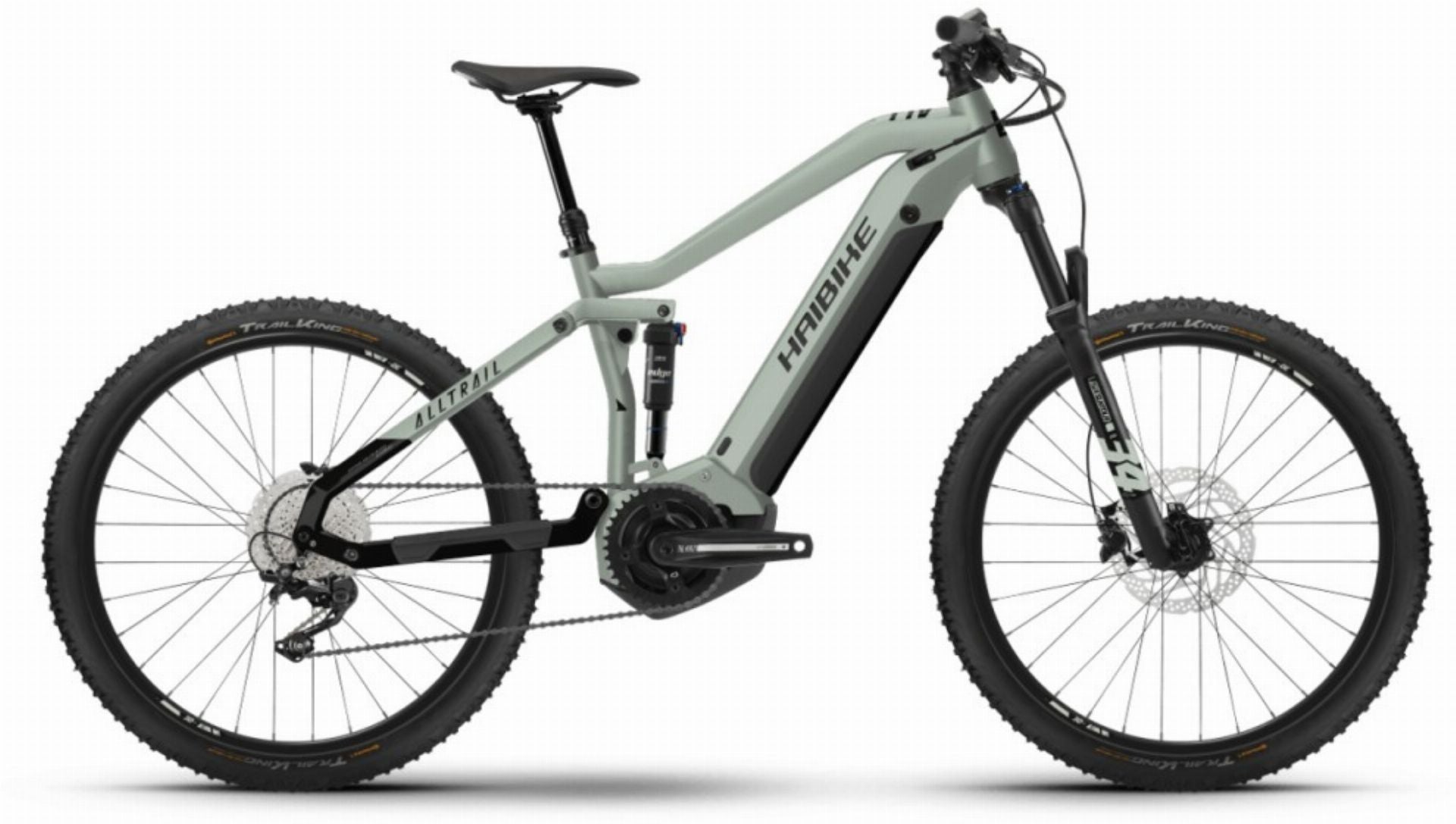 Haibike AllTrail 4 630 Wh E-Bike Fully 27,5" gloss honeydew black - 48 cm