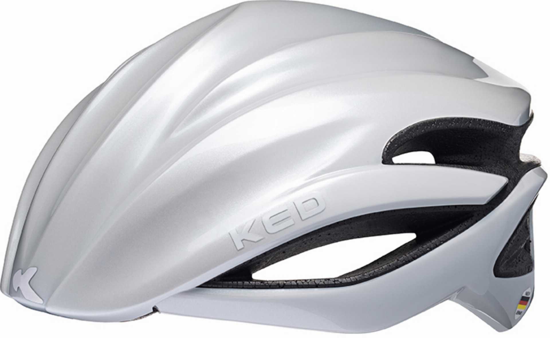 KED Rayzon Race Rennrad-Helm white - 55-59 cm