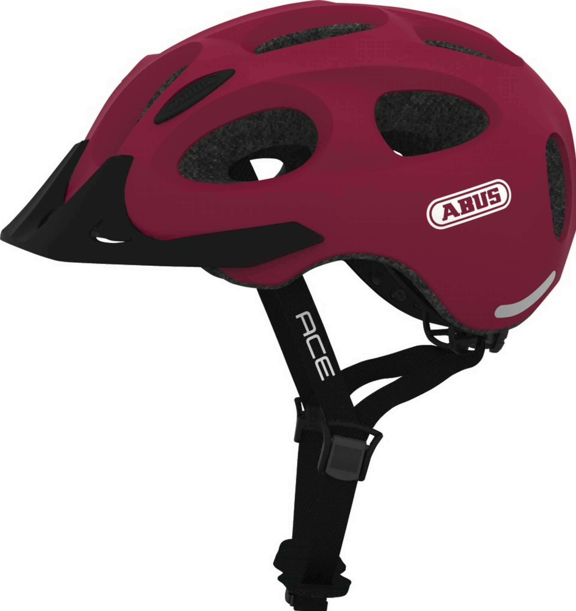 Abus Youn-I ACE Helm cherry red matt - S