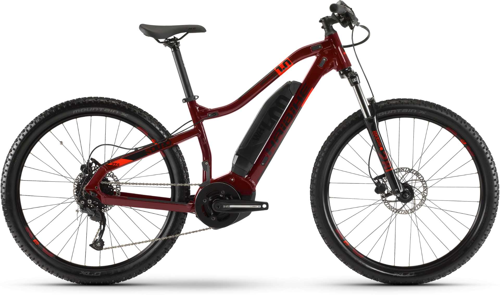 Haibike SDURO HardSeven Life 1.0 E-Bike 27,5" Tuscan/Rot/Schwarz - 38 cm