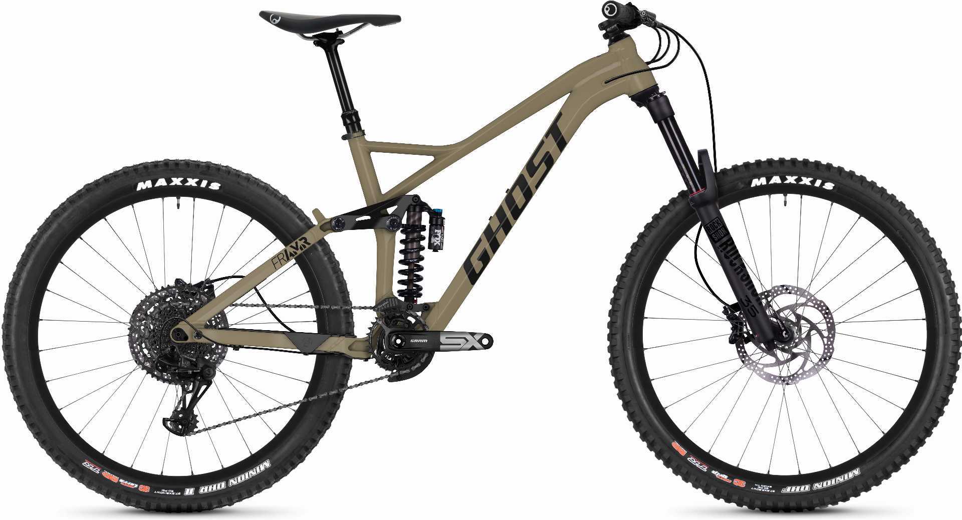 Ghost Framr 4.7 AL U 27,5" MTB-Fully classic tan / jet black - M