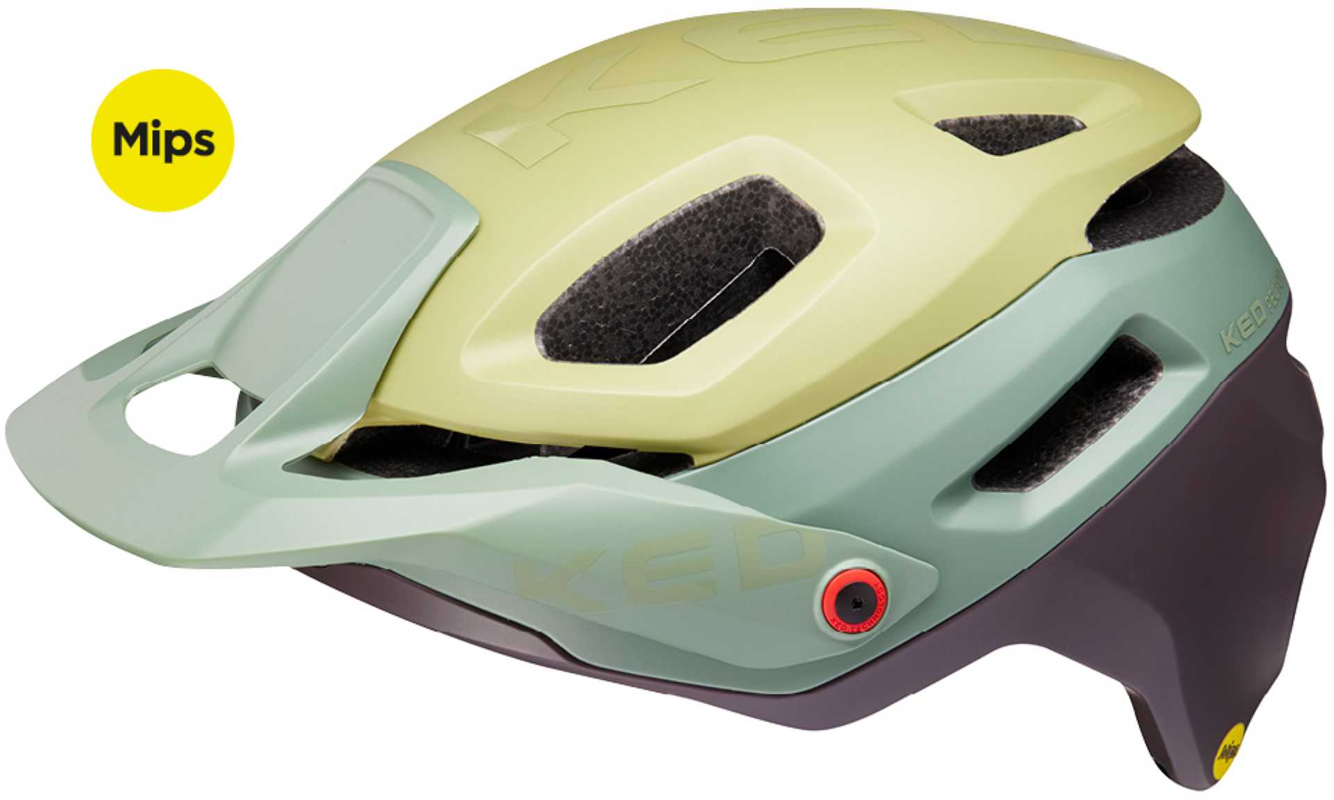 KED Pector ME-1 MTB-Helm olive lilac - M