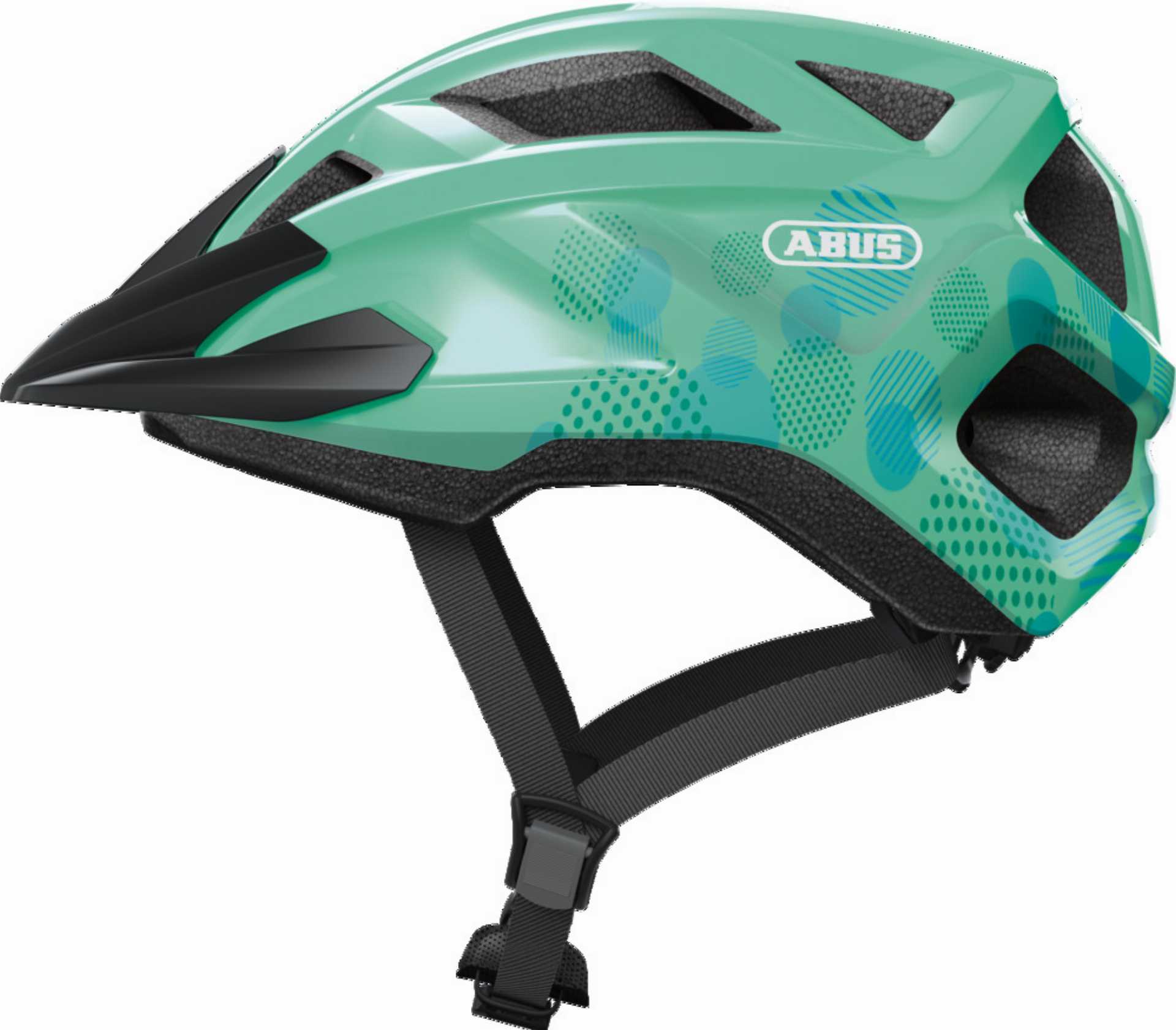 Abus MountZ Kinder-Helm celeste green - S (48-54 cm)