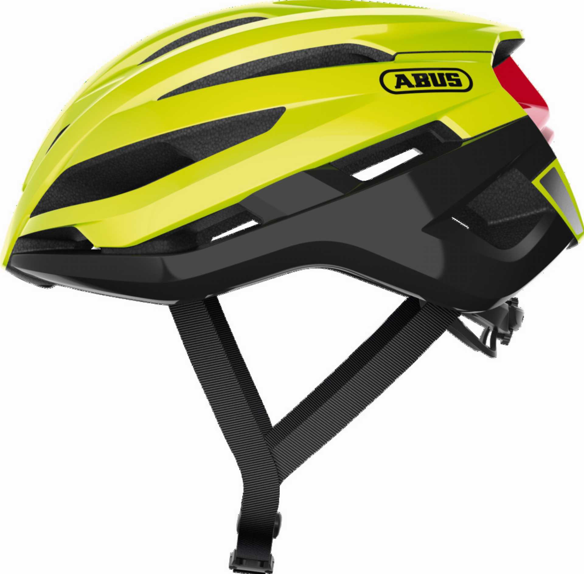 Abus StormChaser Rennrad-Helm neon yellow - S (51-55 cm)