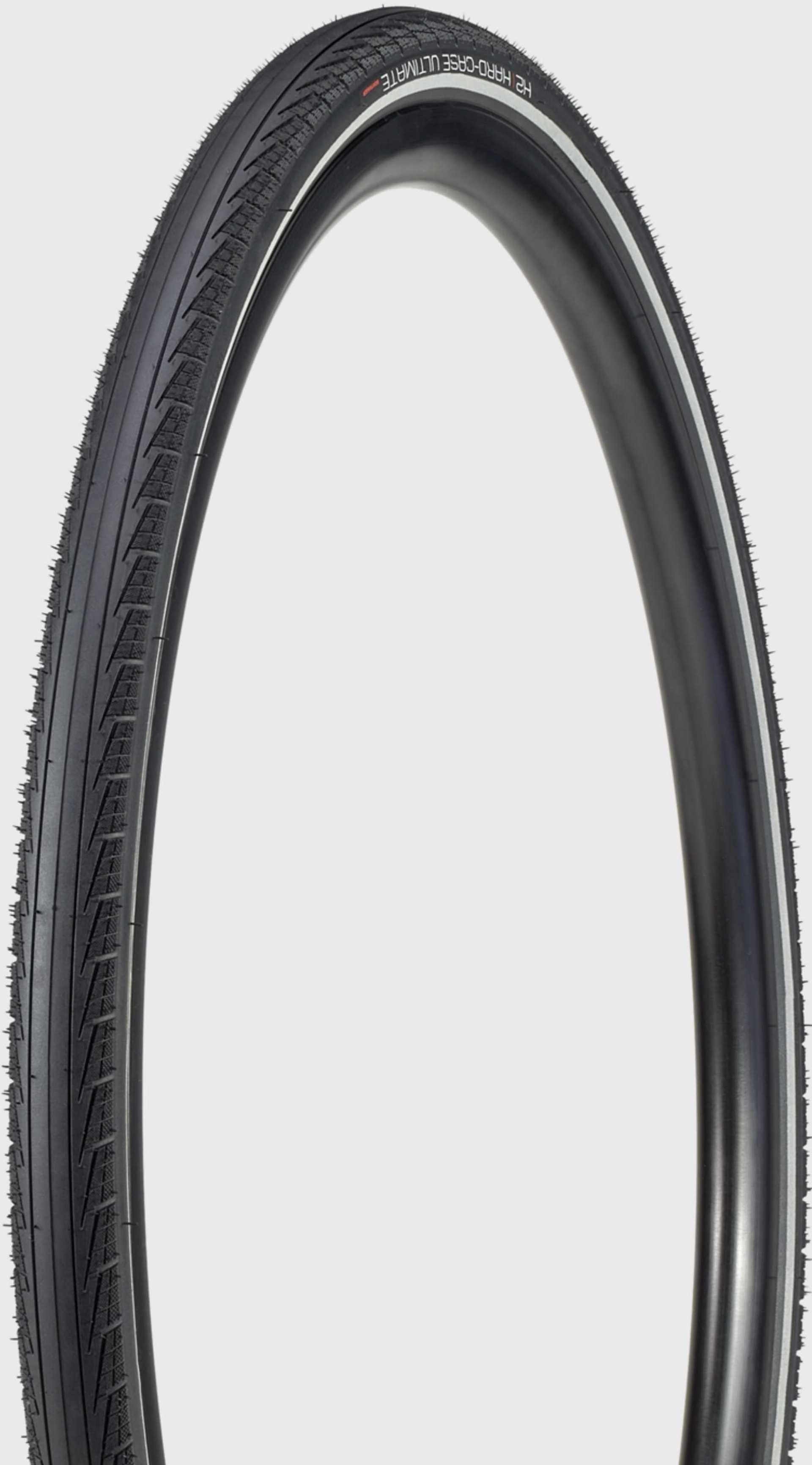 Bontrager H2 Hard-Case Ultimate Drahtreifen 28" black/reflective - 32-622