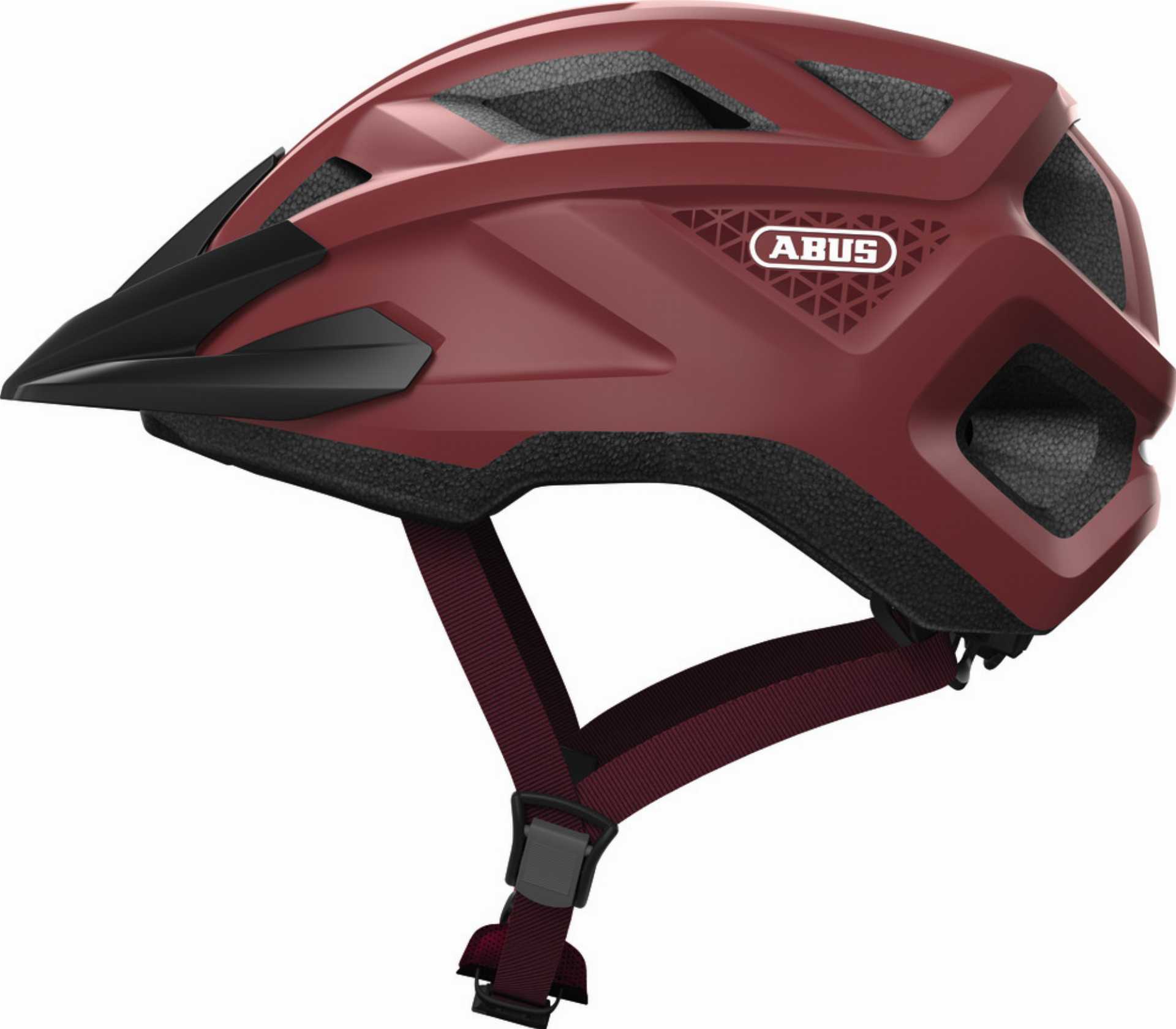 Abus MountZ Kinder-Helm russet red - S (48-54 cm)