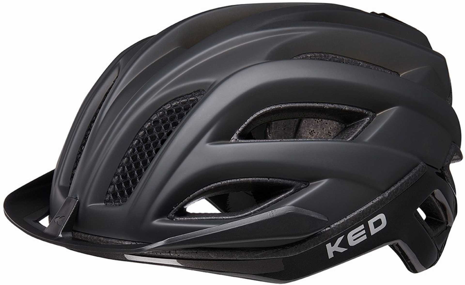 KED Champion Visor Rennrad-Helm process black matt - M/52-57 cm