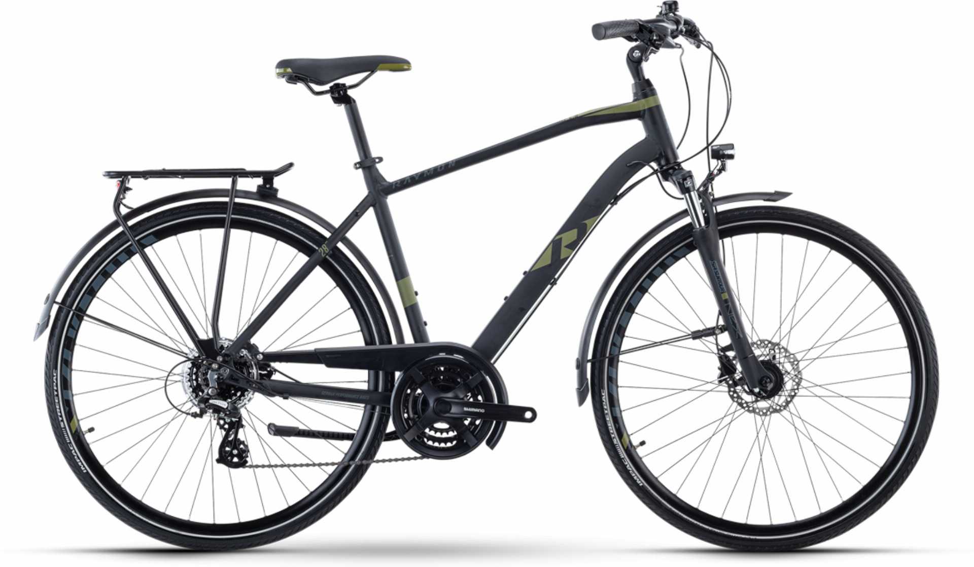 Raymon TourRay 2.0 Trekkingrad 28" Herren black/armor matt - L/56 cm