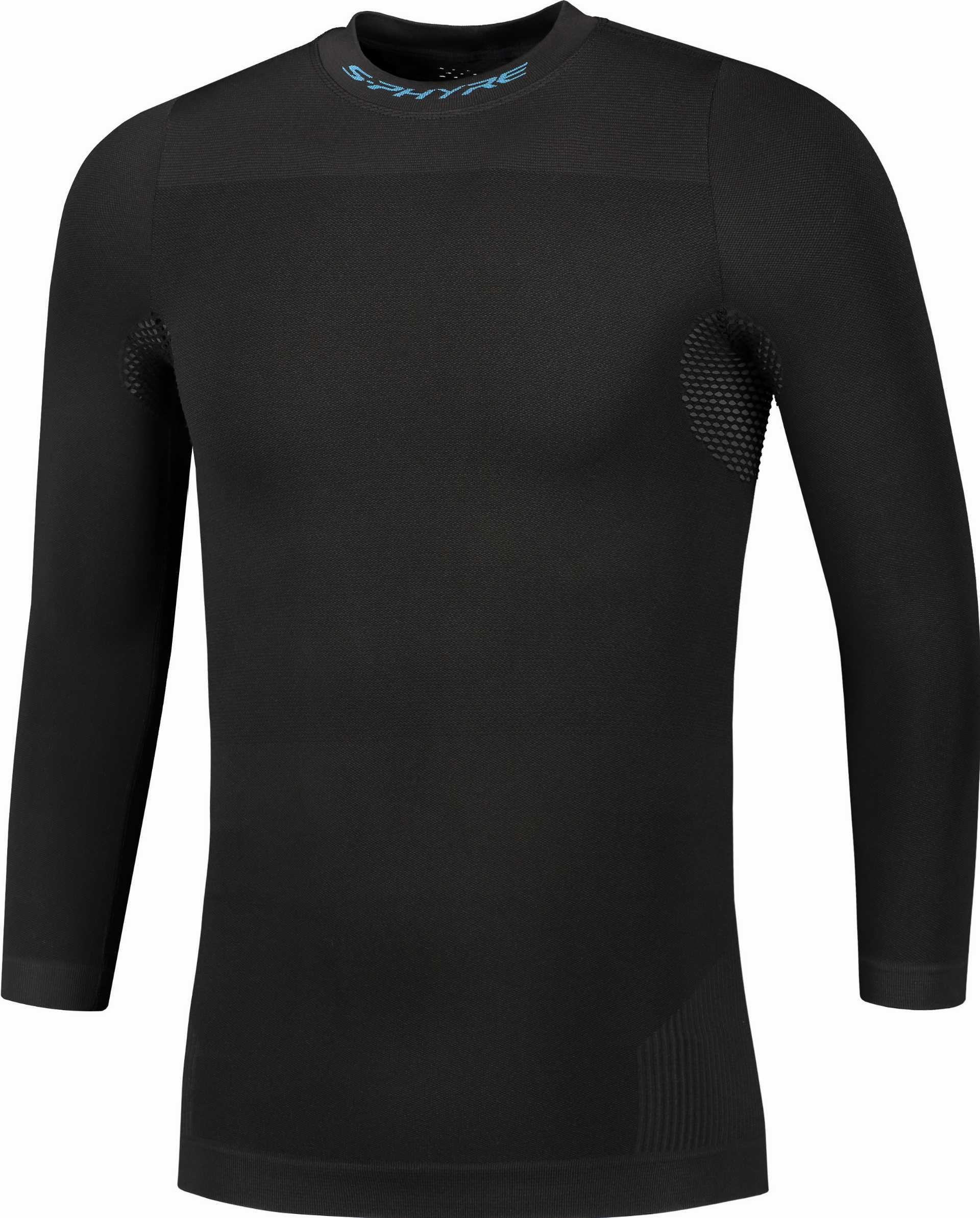 Shimano S-Phyre Base Layer Unterhemd Langarm black - S-M