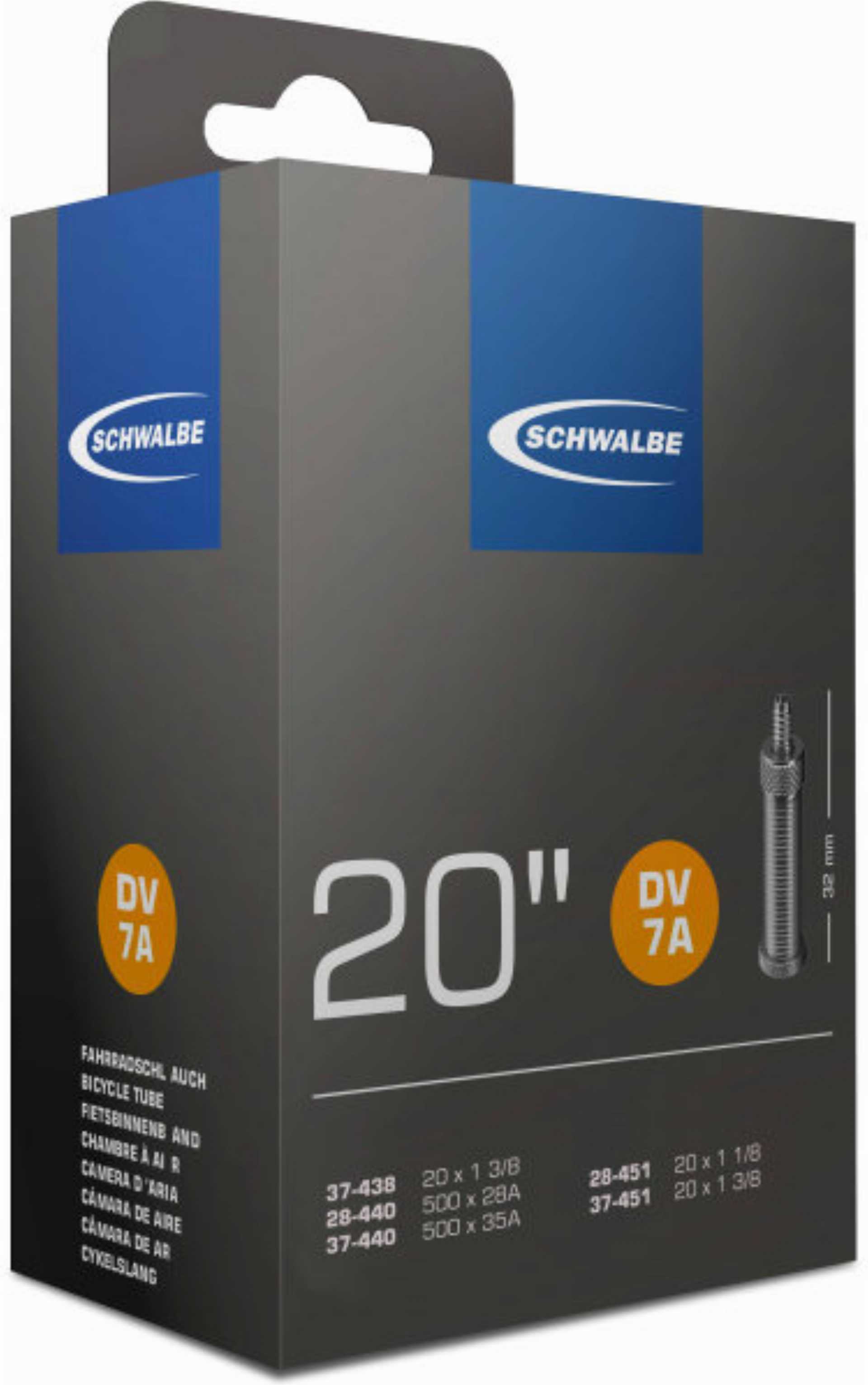 Schwalbe Nr.7A Schlauch 20'' DV