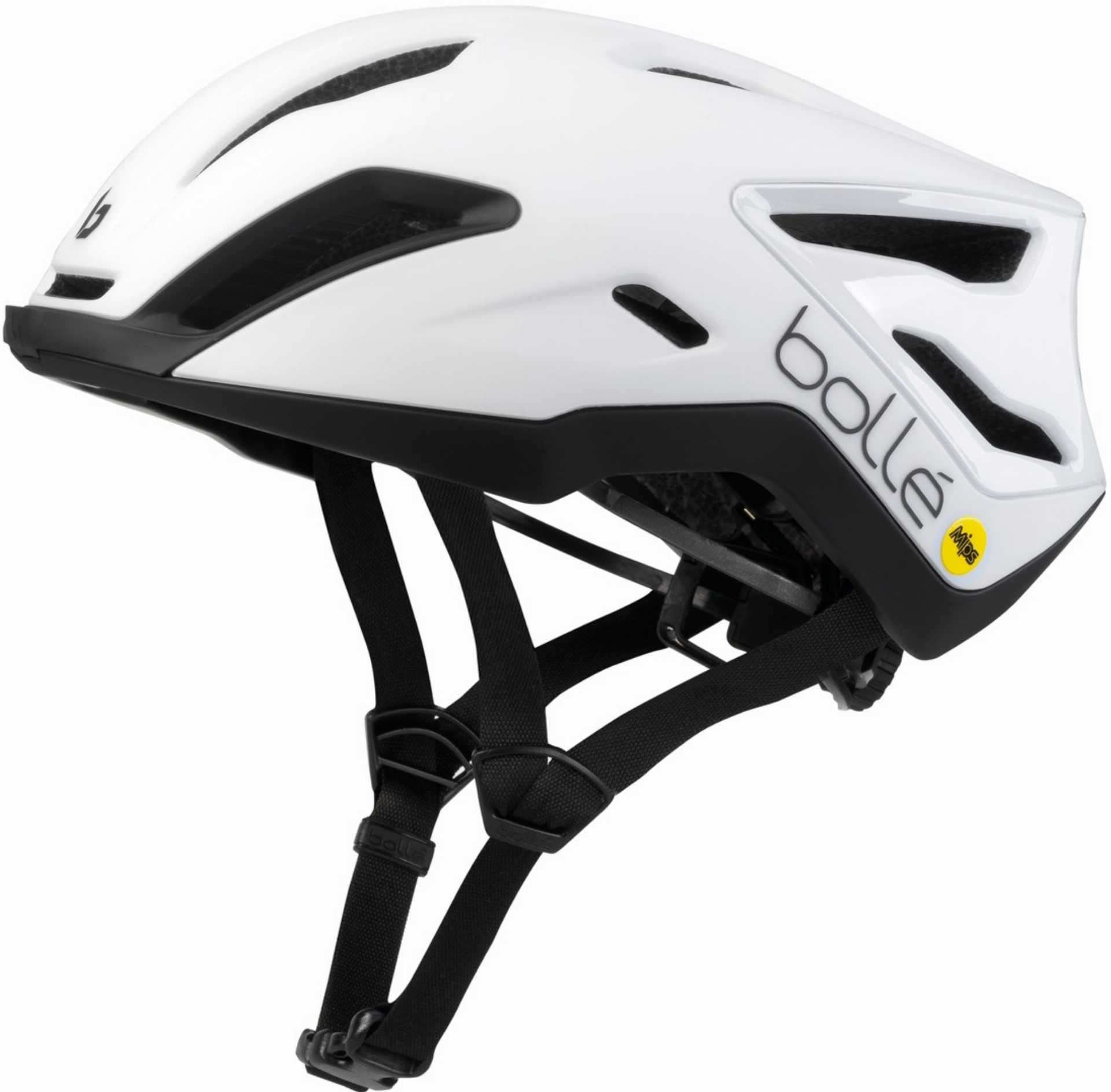 Bolle Exo Mips Rennrad-Helm matte white/gloss white - S/52-55 cm