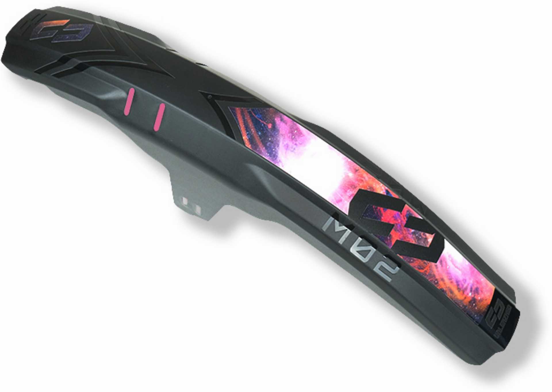 Unleazhed M02 Mudguard Big Decal Crazy Skin unsplash 1 pcs 4 formcut birth of unleazhed