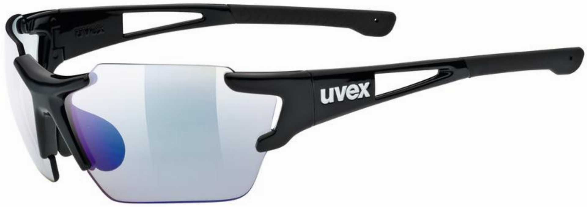 Uvex Sportstyle 803 Race V Sportbrille black/litemirror blue - schmal