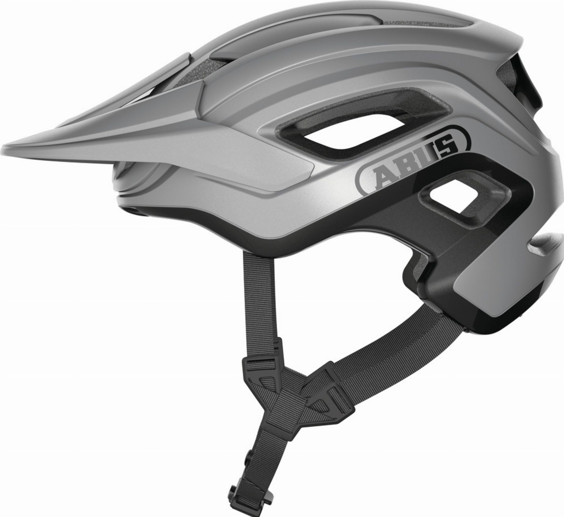 Abus Cliffhanger MTB-Helm Ti silver - S (51-55 cm)