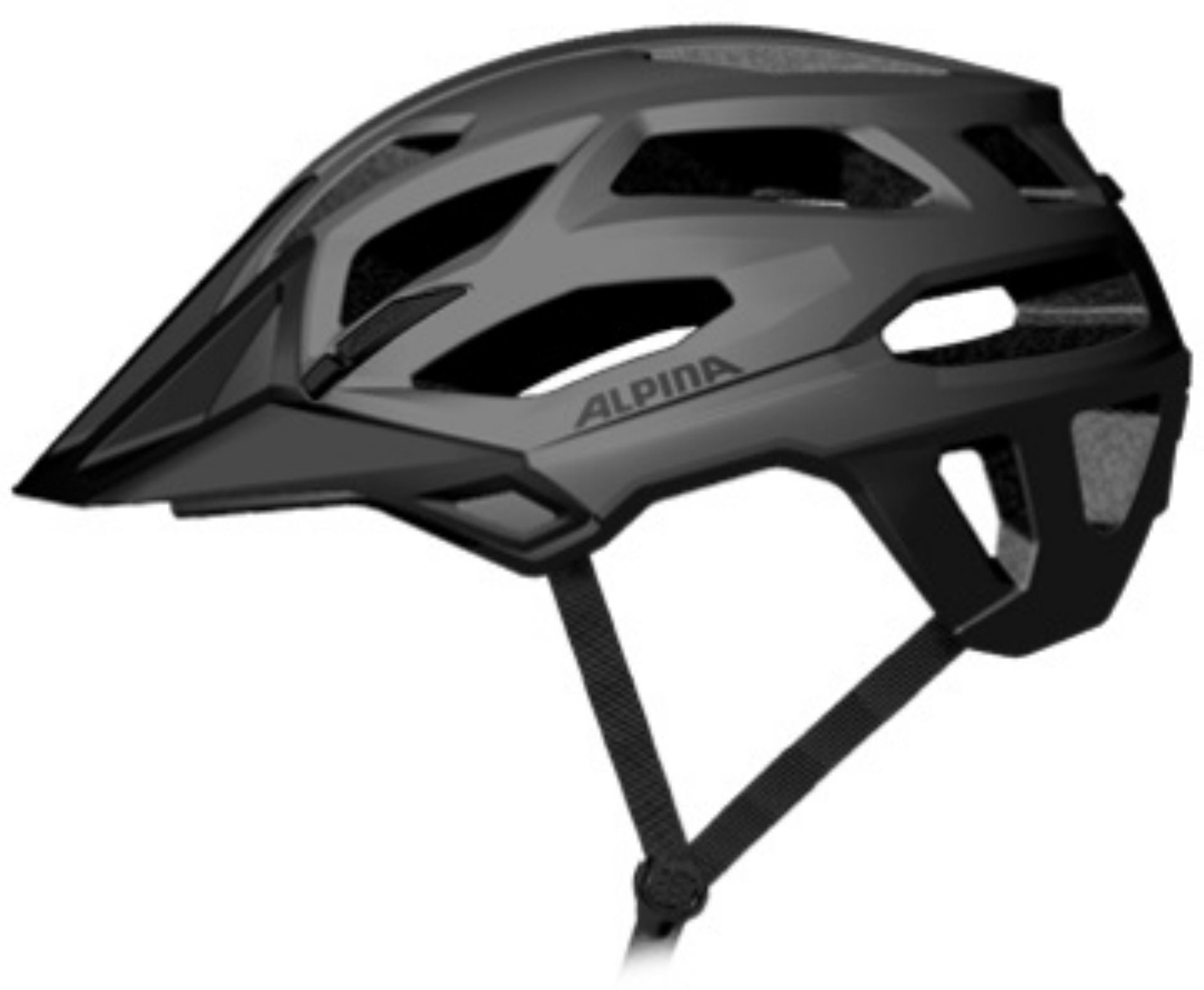 Alpina Garbanzo MTB-Helm dark-silver gloss - 57-61 cm