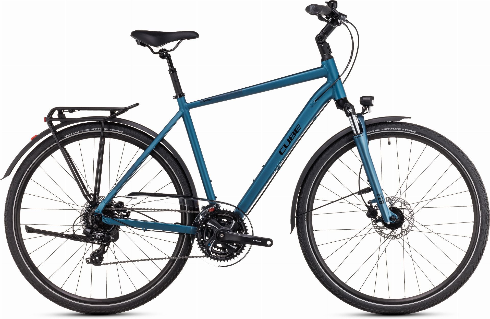 Cube Touring One Trekkingrad Diamant 28" metalpetrol ́n ́green - 46 cm
