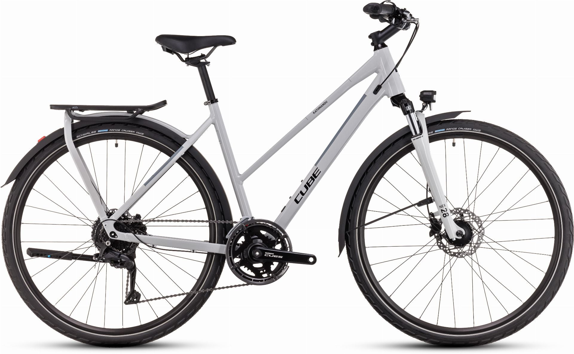 Cube Kathmandu One Trekkingrad Trapeze 28" grey ́n ́black - 54 cm/M