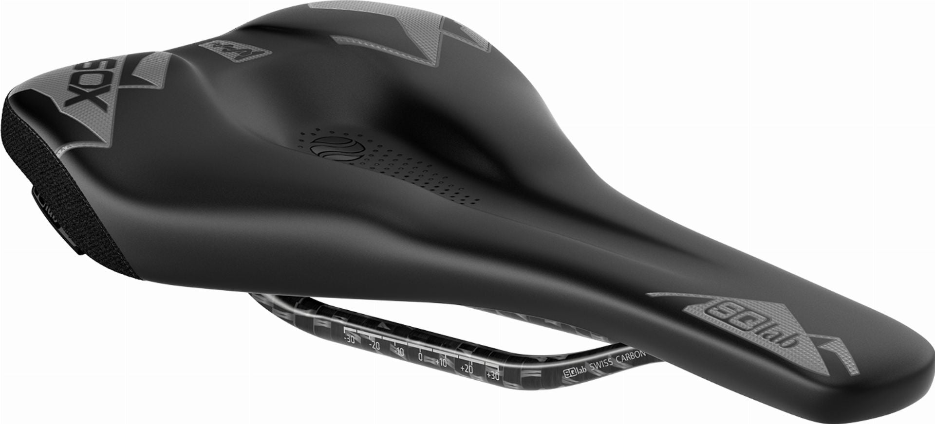 SQlab 6OX Ergowave active 2.1 Carbon Sattel schwarz - 13 cm