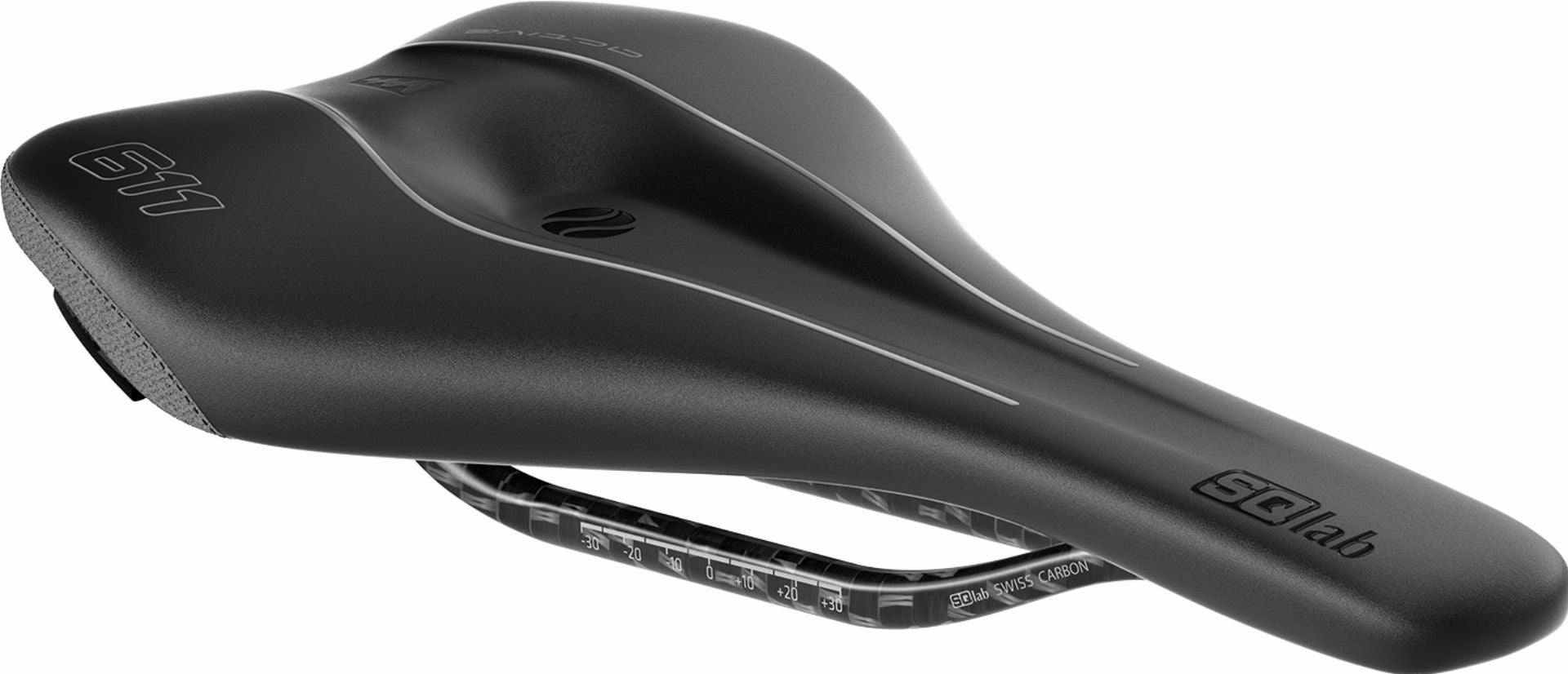 SQlab 611 Ergowave active 2.1 Carbon Sattel schwarz - 16 cm
