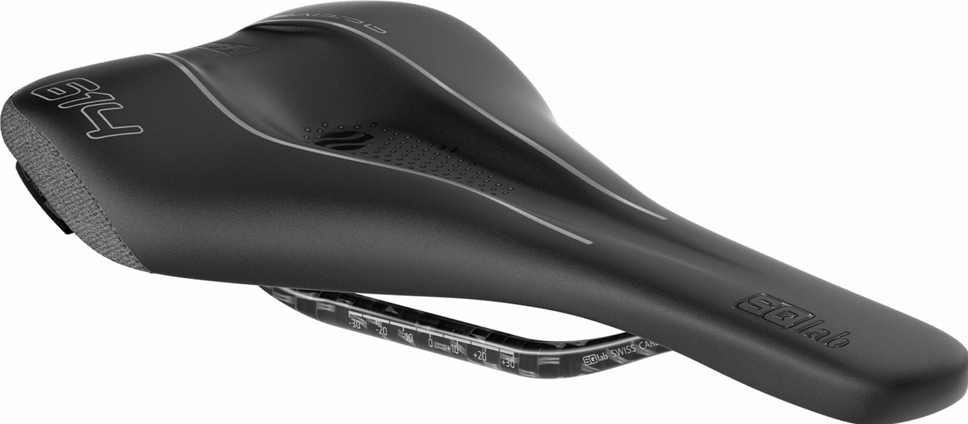 SQlab 614 Ergowave active 2.1 Carbon Sattel schwarz - 14 cm