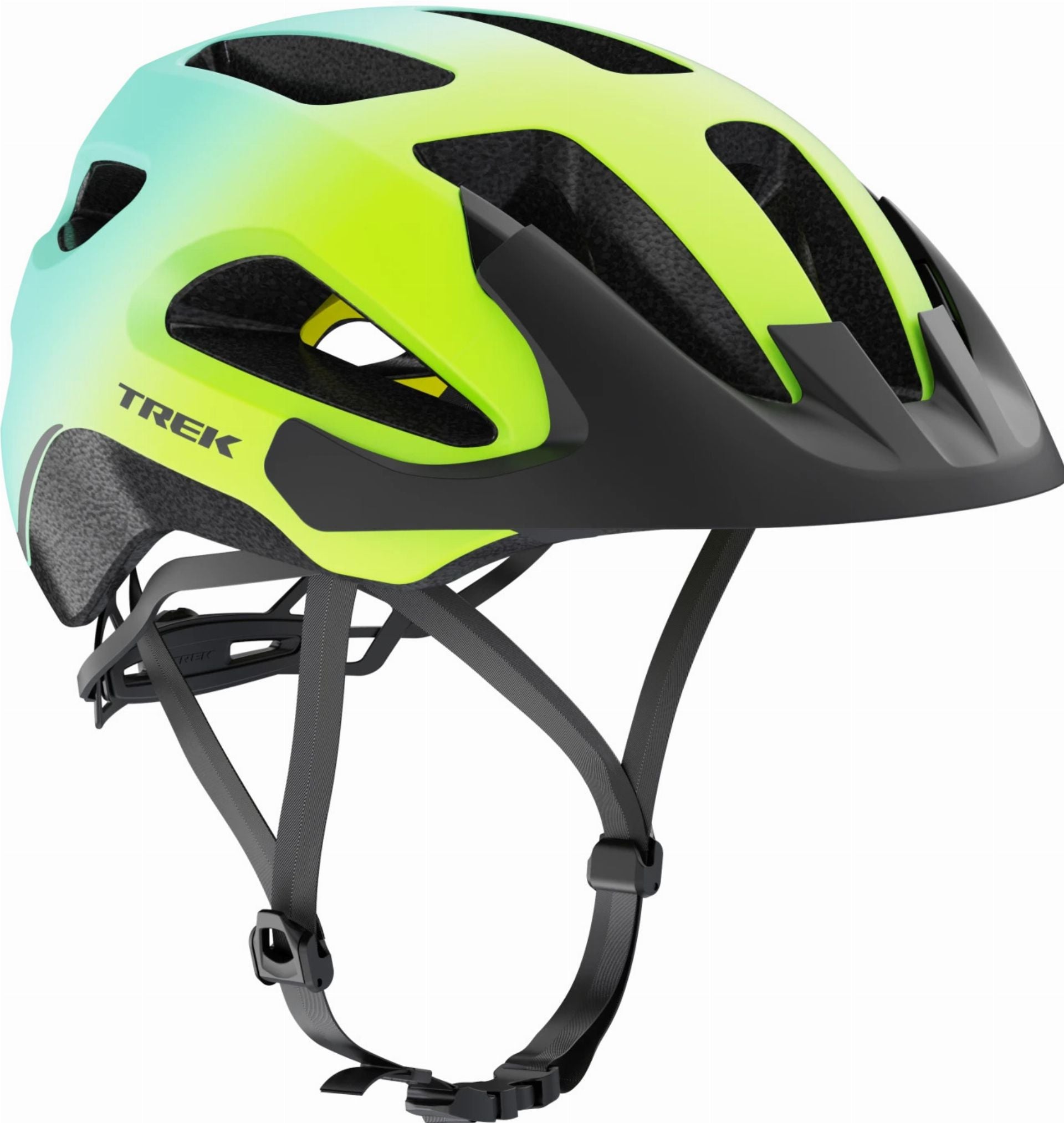 Trek Solstice Mips Helm volt/miami green - M/L (55-61 cm)