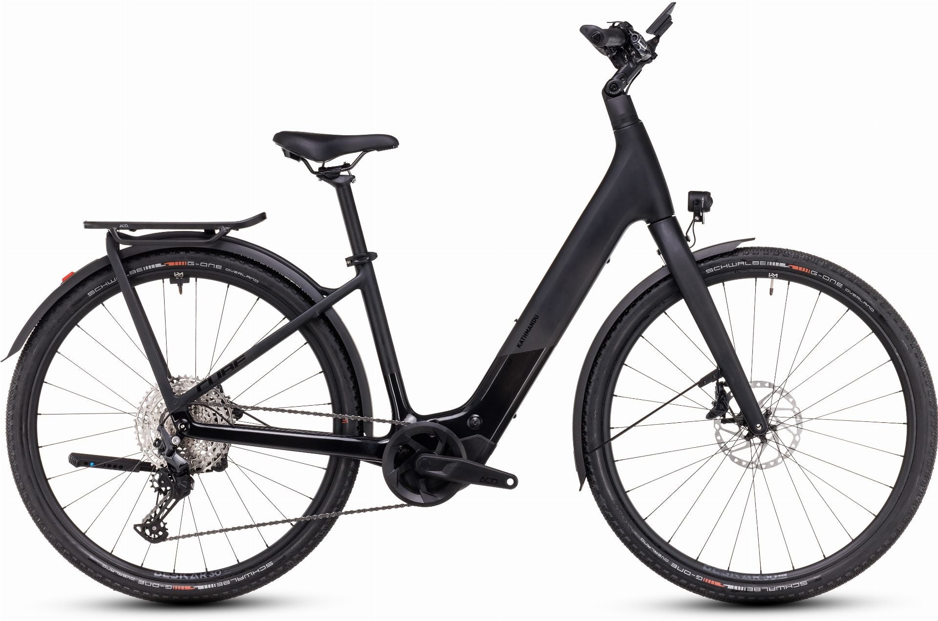 Cube Kathmandu Hybrid C:62 SLX 400 Wh E-Bike Easy Entry 28" carbon ́n ́black - 46 cm