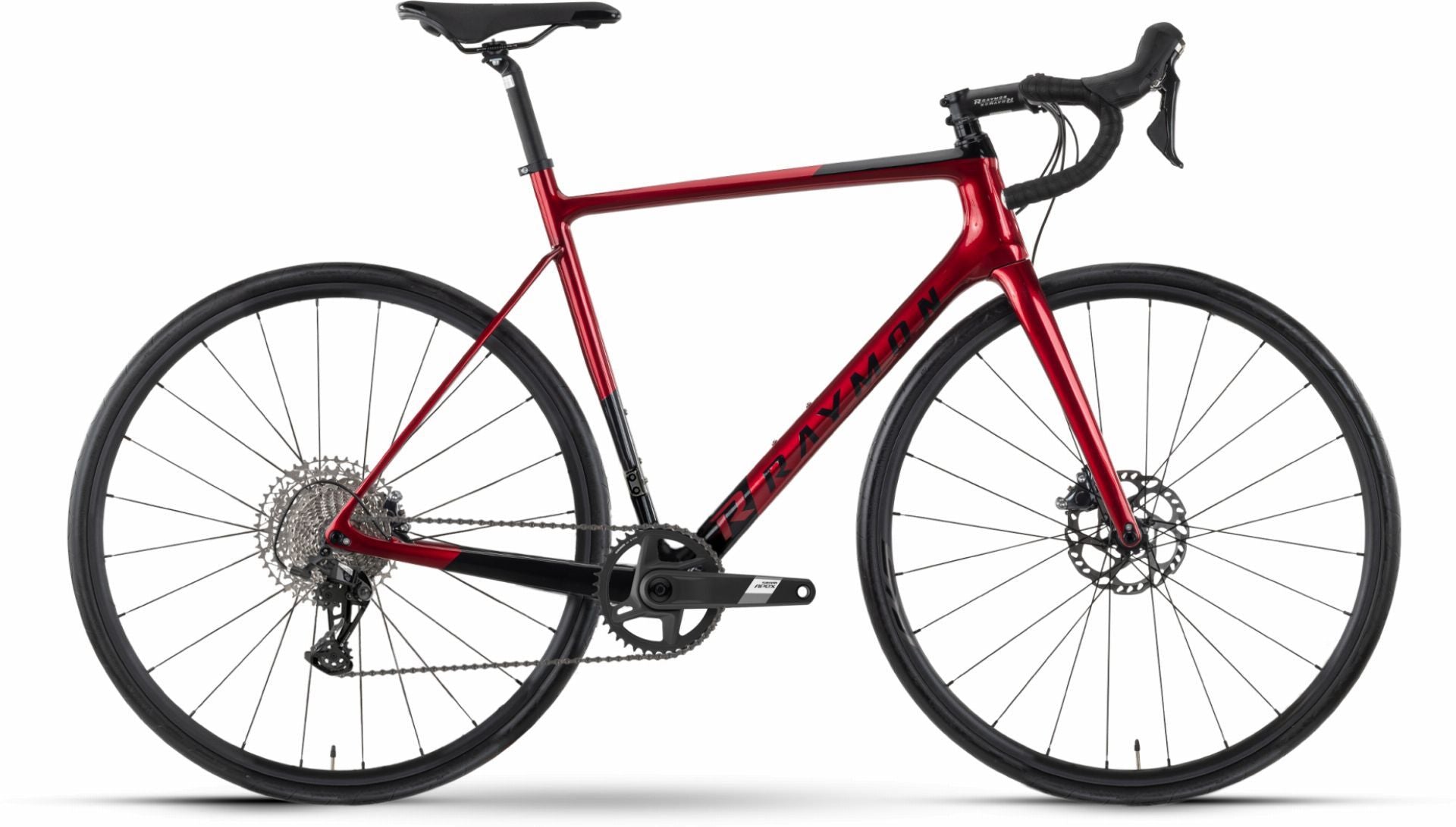 Raymon RaceRay 8.0 Rennrad Diamant 28" deep red/black - XL/60 cm