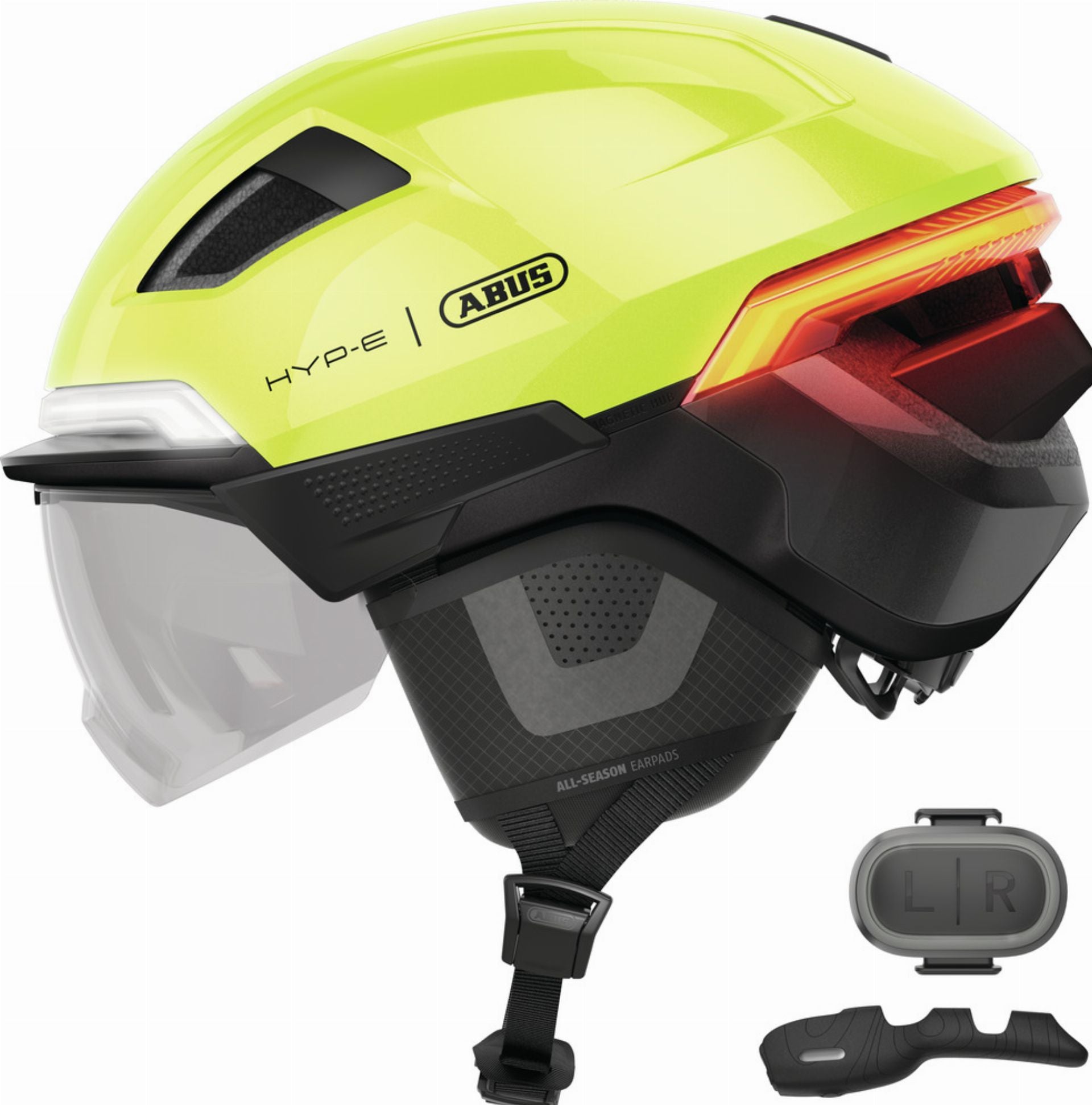 Abus Hyp-E BL.Ace Helm signal yellow - M (54-58 cm)