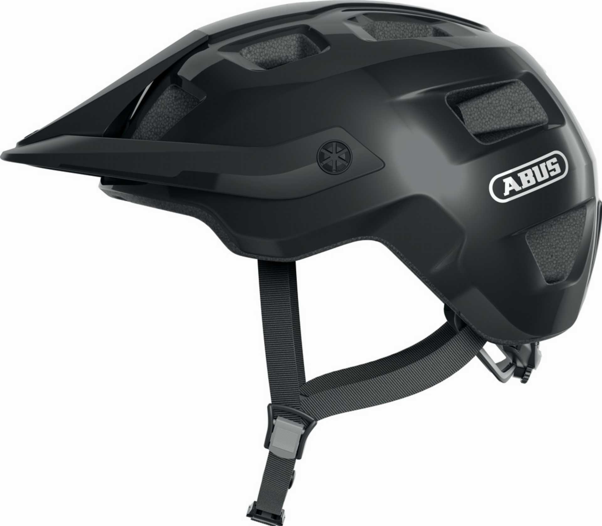 Abus MoTrip MTB-Helm shiny black - L (57-61 cm)