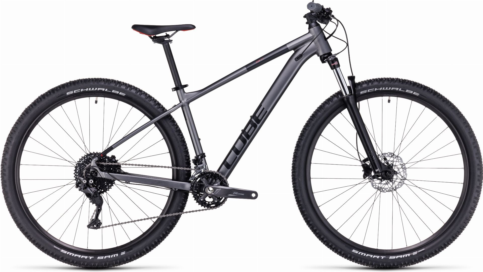 Cube Aim EX MTB-Hardtail Diamant grey ́n ́red - 22"/XL