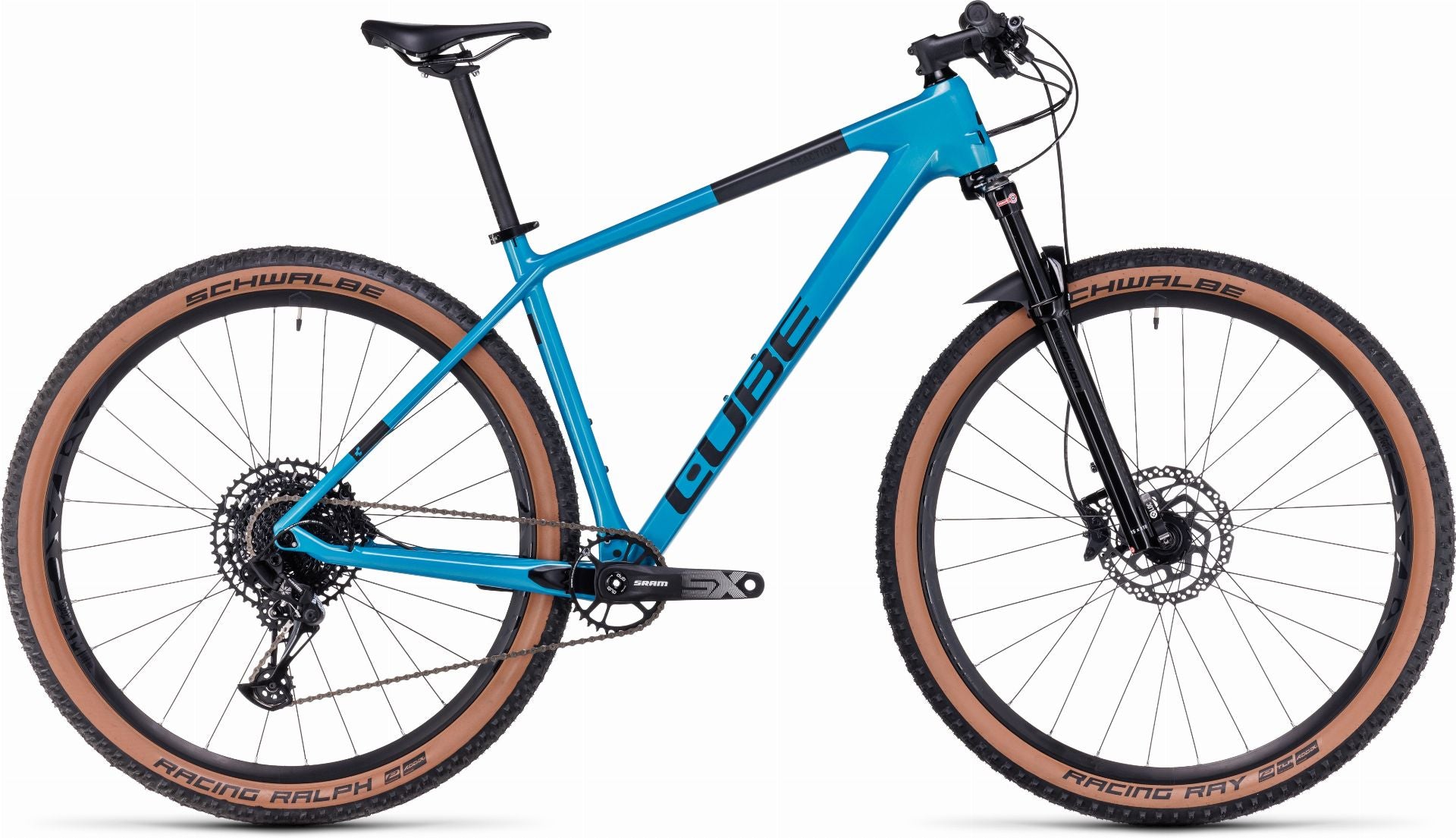 Cube Reaction C:62 One MTB-Hardtail Diamant 29" switchblue ́n ́black - 17"/M