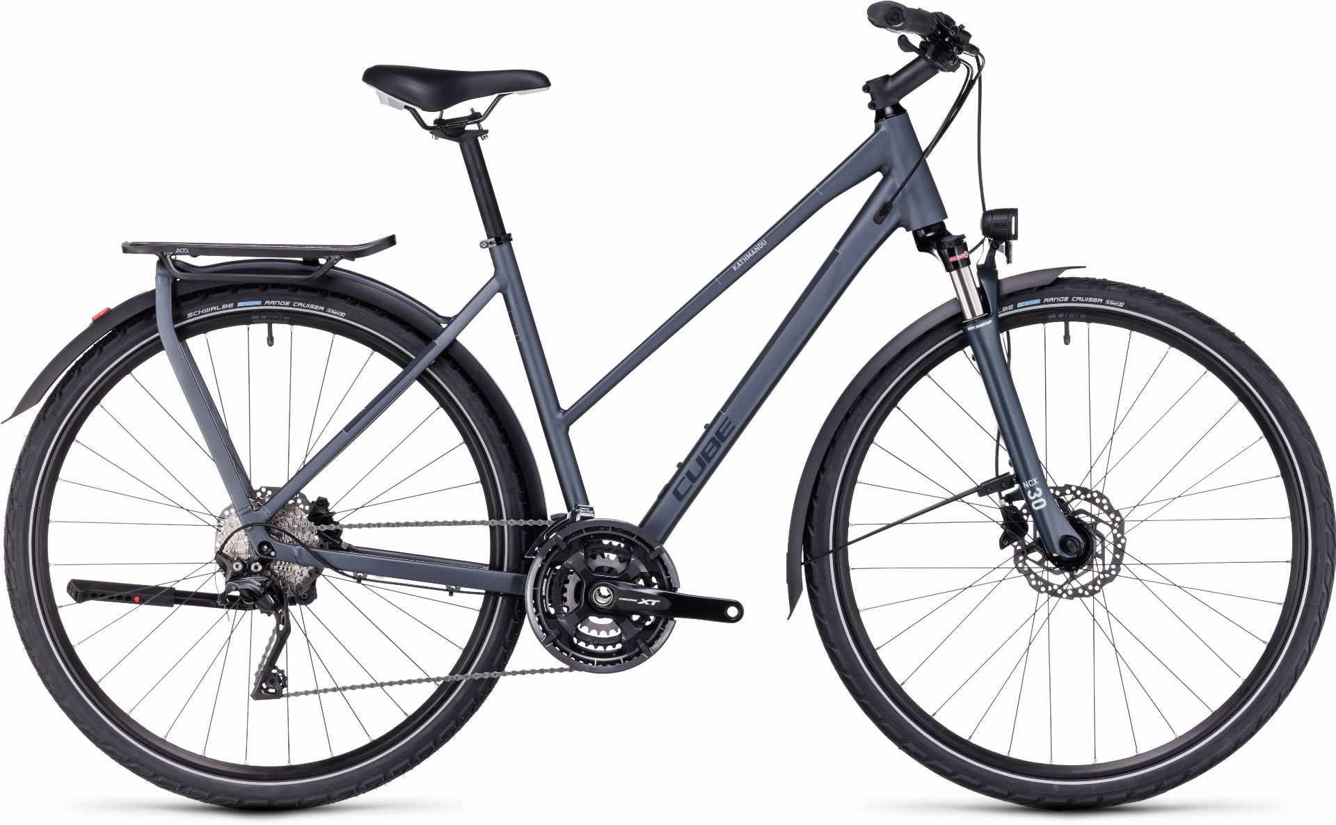 Cube Kathmandu EXC Trekkingrad Trapeze 28" darkgrey ́n ́grey - 46 cm/XS