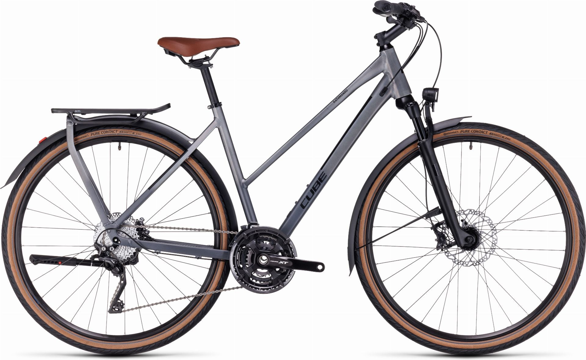 Cube Kathmandu SLX Trekkingrad Trapeze 28" prizmsilver ́n ́black - 50 cm/S