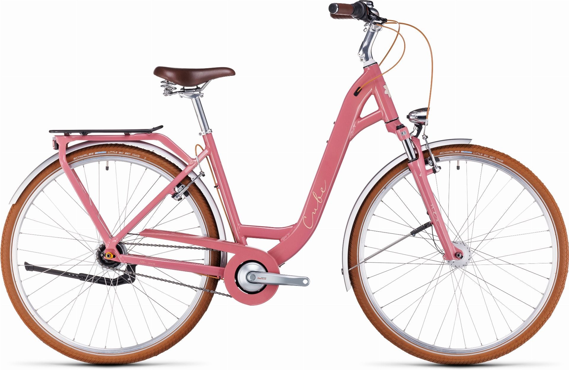 Cube Ella Cruise Cityrad Easy Entry 28" twinkle ́n ́cream - 53 cm/M